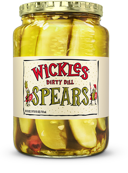 Dirty Dill Spears 24 OZ® - Wickles Pickles