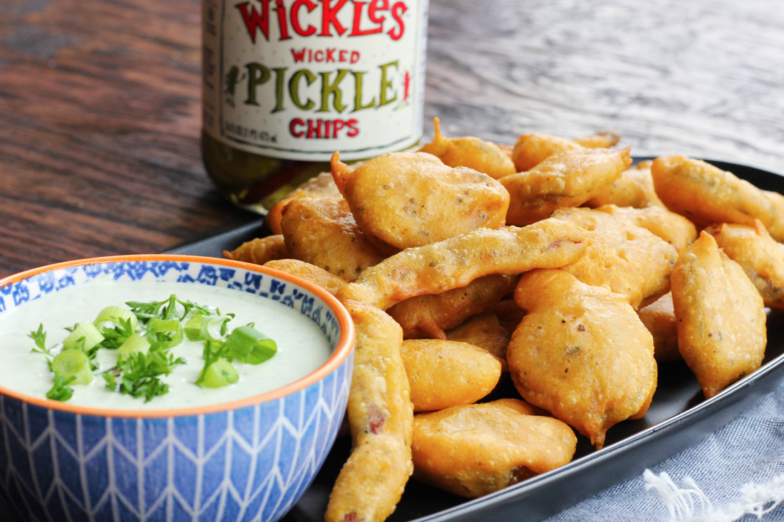 Y Cajun Fried Wickles With Creamy