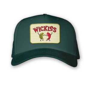 Product photo of the emerald Pickle & Pepper Patch Trucker Hat