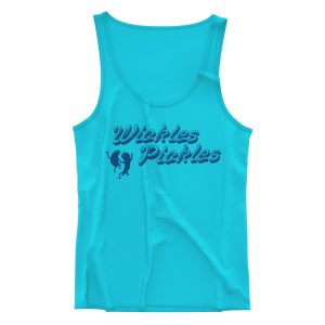 Product Photo of the Blue Wickles Folded Tank Top