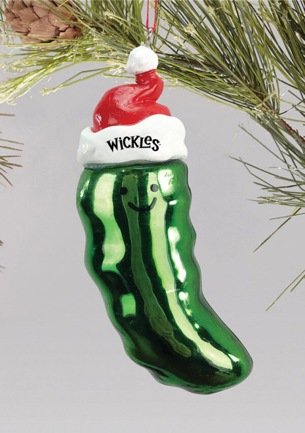 Wickles Santa Pickle Ornament