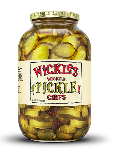 Wickles Pickles Dirty Dill Chips Jar