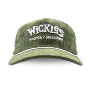 Wickles embroidered corduroy Official hat - front view