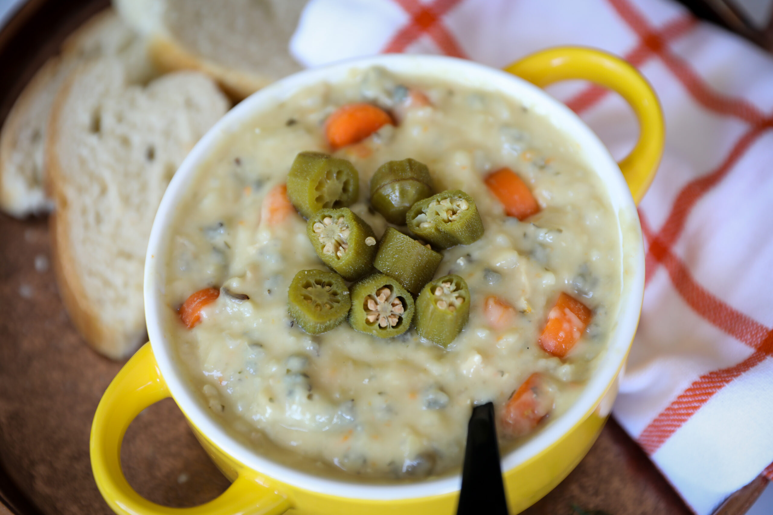 harvest soup with wickles pickles