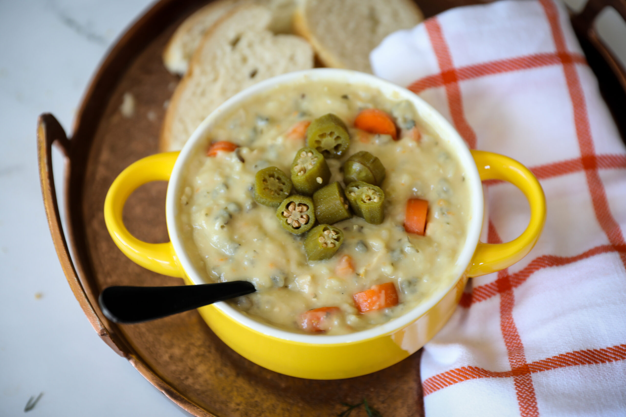 harvest soup with wickles pickles